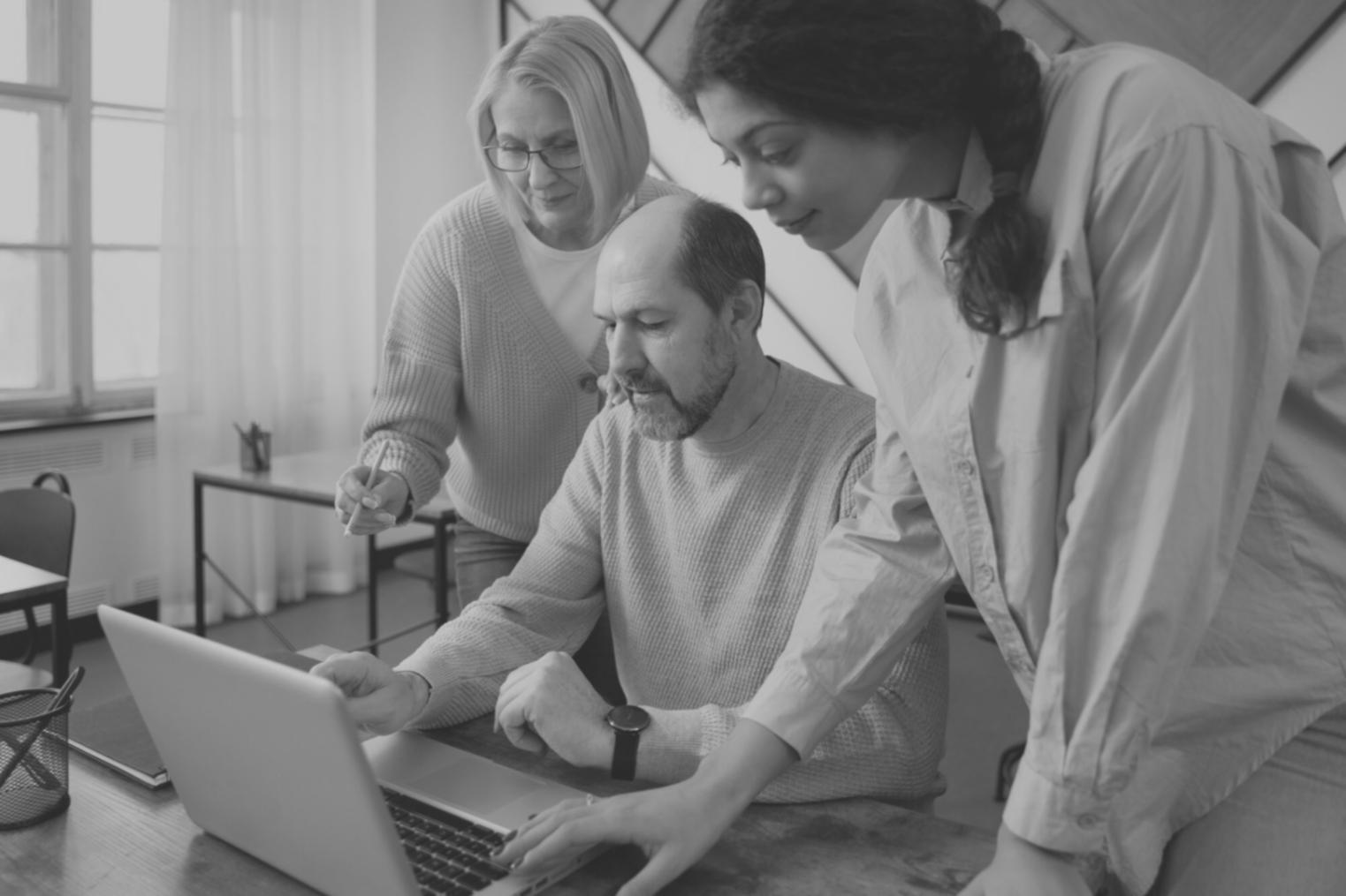 Finance team collaboration workspace